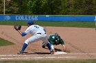 Baseball vs Babson  Wheaton College Baseball vs Babson during Semi final game of the NEWMAC Championship hosted by Wheaton. - (Photo by Keith Nordstrom) : Wheaton, baseball, NEWMAC